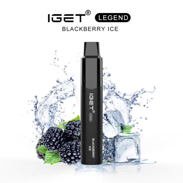 IGET LEGEND – BLACKBERRY ICE – 4000 PUFFS