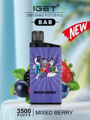 IGET BAR – MIXED BERRY – 3500 PUFFS