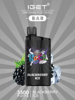 IGET BAR – BLACKBERRY ICE – 3500 PUFFS