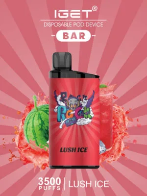 IGET BAR – LUSH ICE – 3500 PUFFS