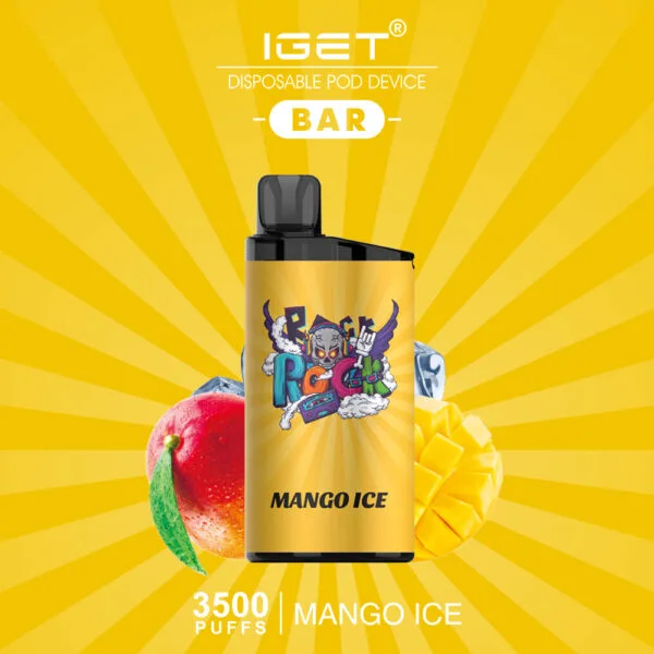 IGET BAR – MANGO ICE – 3500 PUFFS