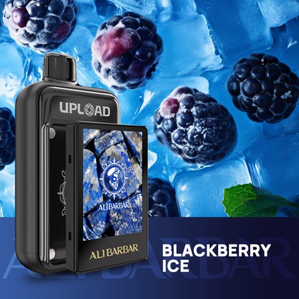 ALIBARBAR UPLOAD - BLACKBERRY ICE - 25000 PUFFS