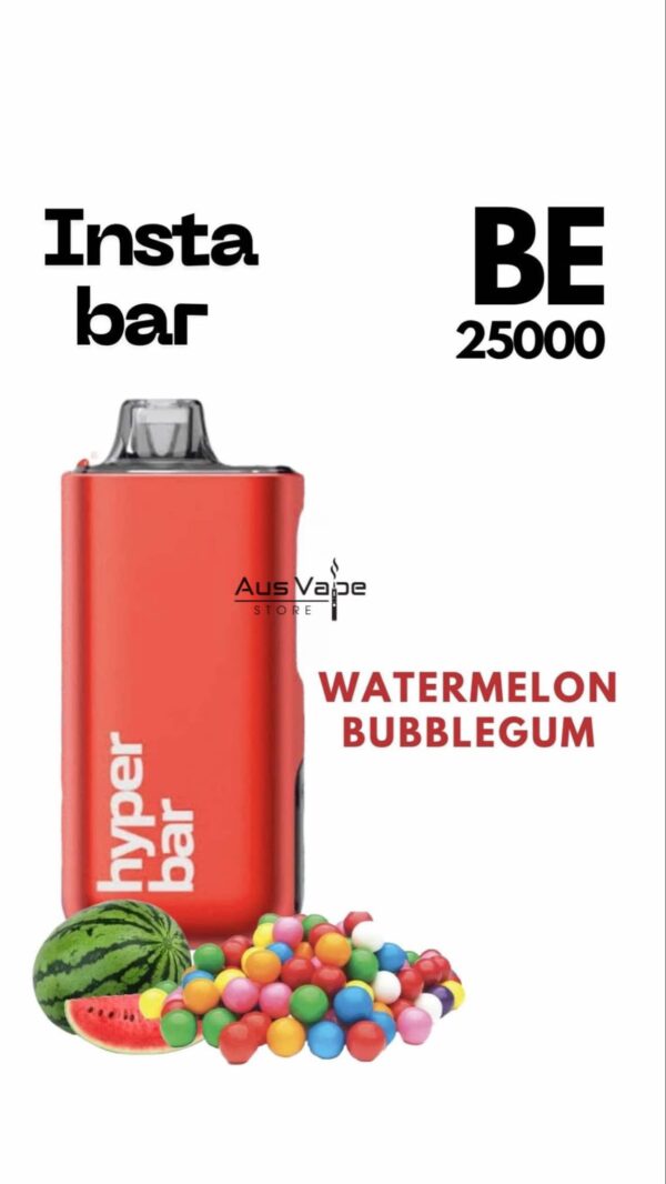 INSTA BAR - WATERMELON BUBBLEGUM - BE25000 PUFFS