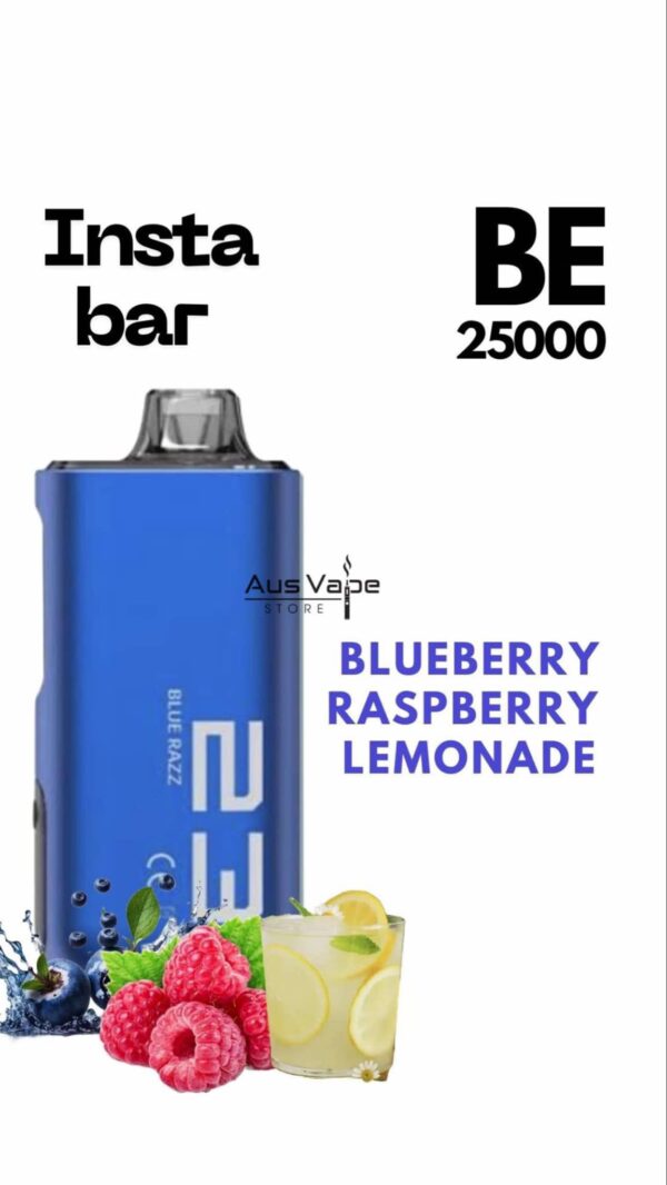 INSTA BAR - BLUEBERRY RASPBERRY LEMONADE - BE25000 PUFFS