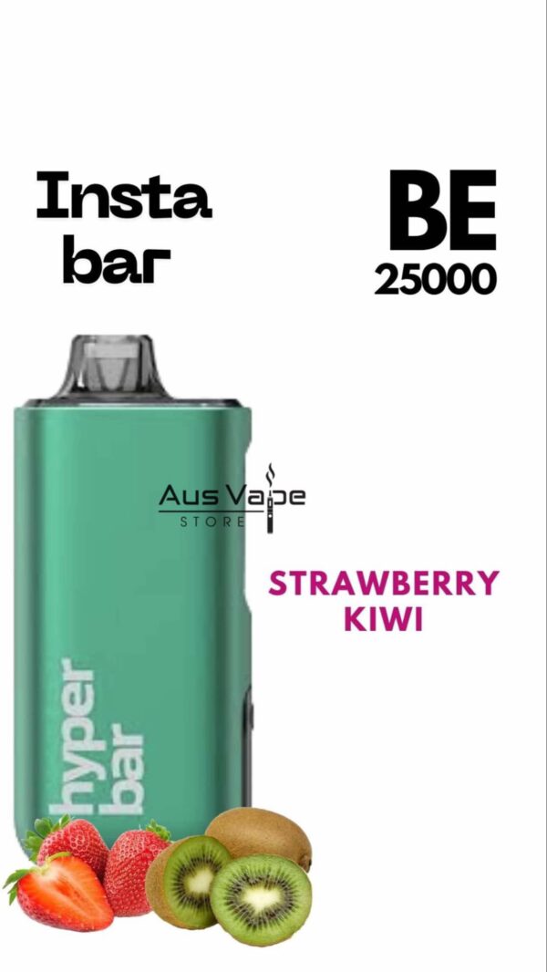 INSTA BAR - STRAWBERRY KIWI - BE25000 PUFFS