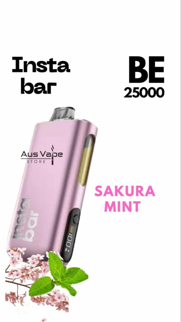 INSTA BAR - SAKURA MINT - BE25000 PUFFS