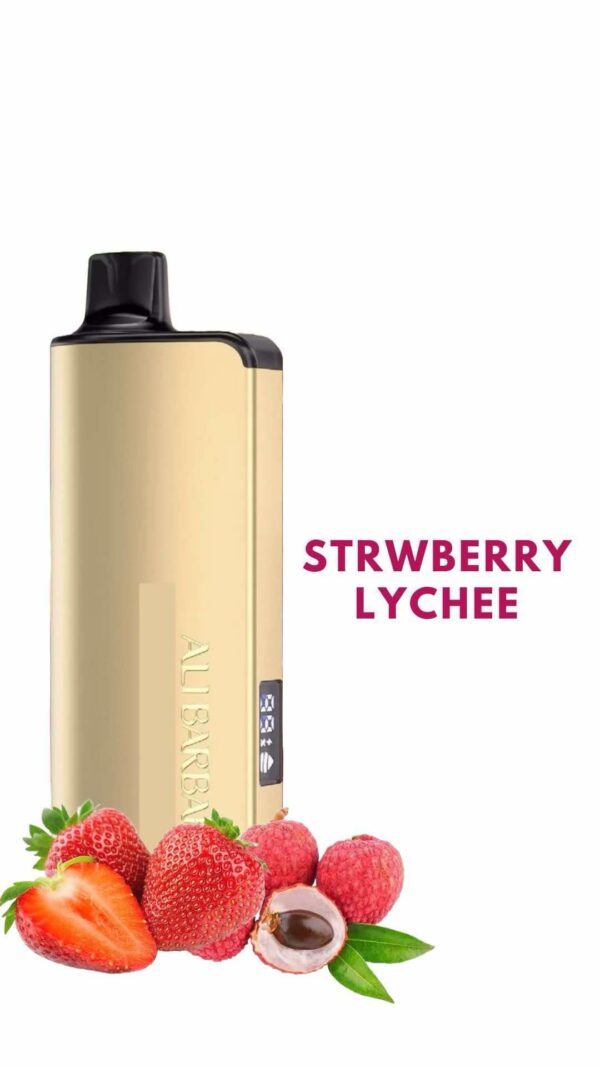 ALIBARBAR INGOT – STRAWBERRY LYCHEE – 9000 PUFFS