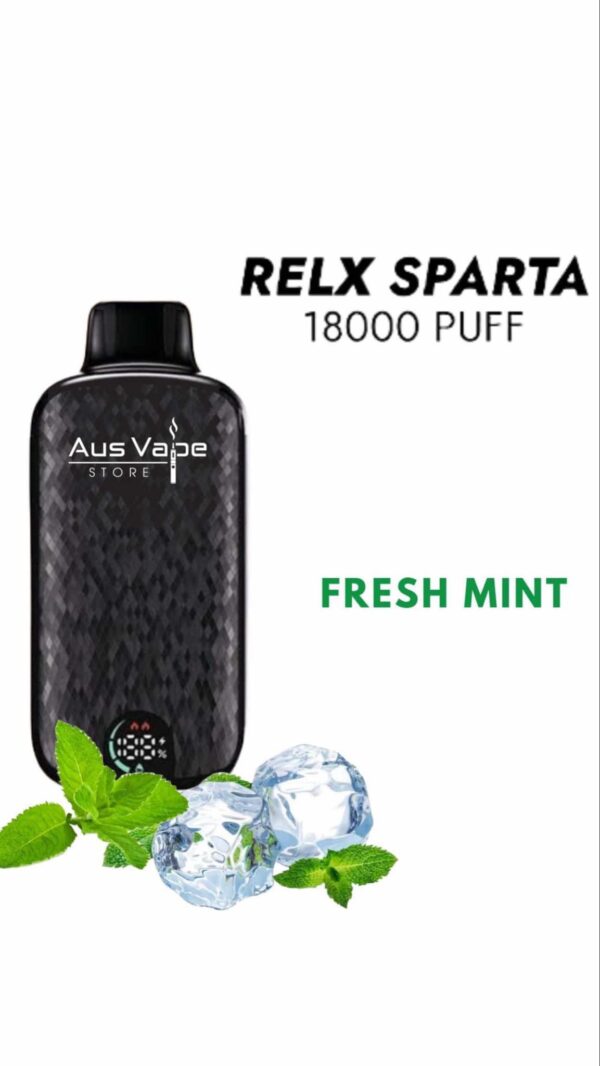 RELX SPARTA - FRESH MINT - 18.000 PUFFS