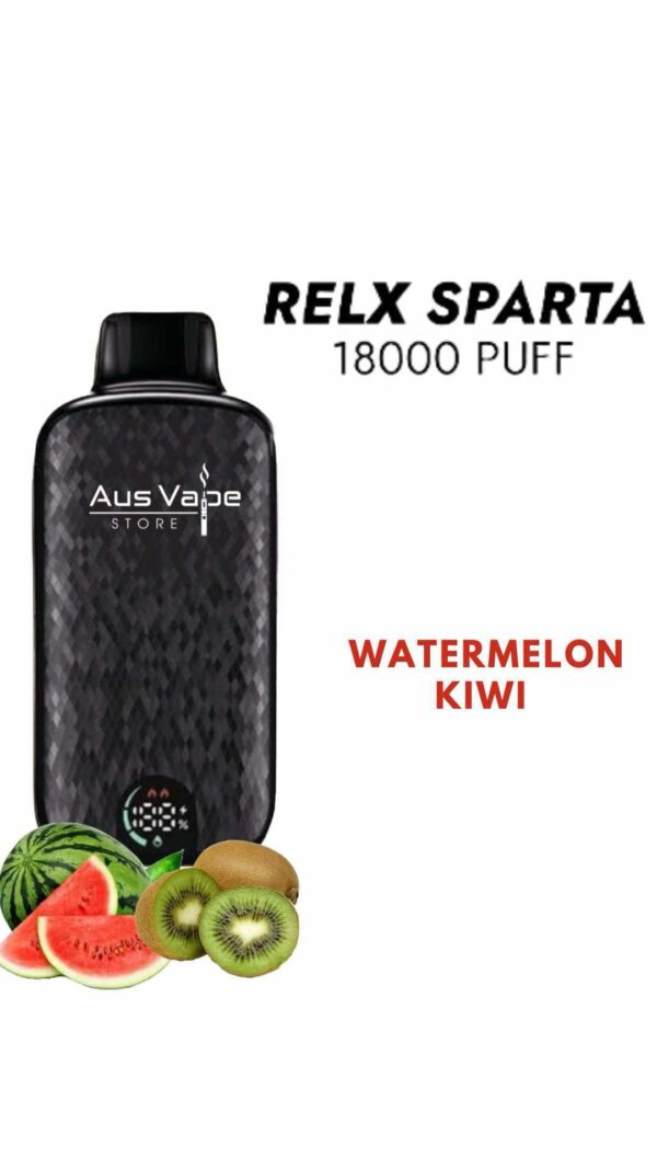 RELX SPARTA - WATERMELON KIWI - 18.000 PUFFS