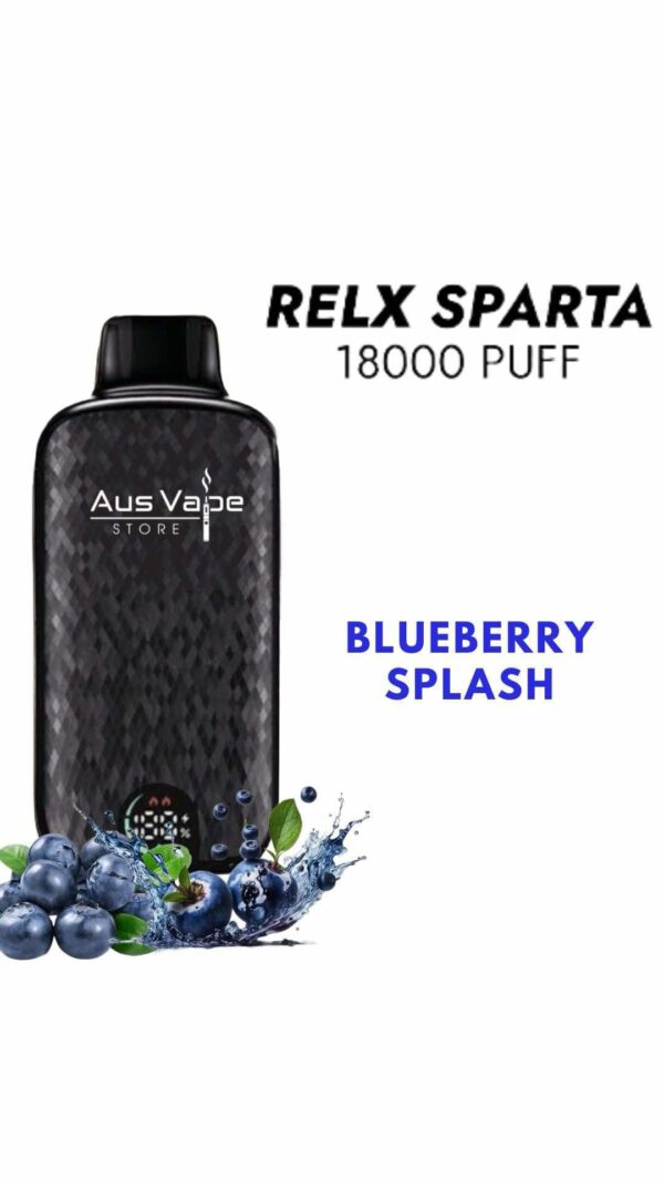 RELX SPARTA - BLUEBERRY SPLASH - 18.000 PUFFS