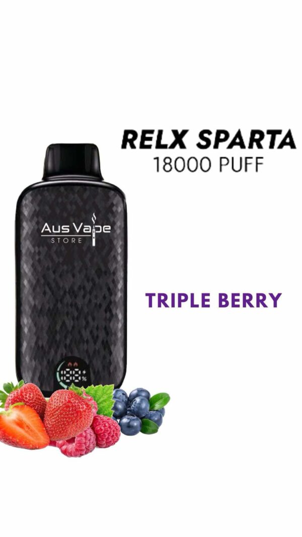 RELX SPARTA - TRIPLE BERRY - 18.000 PUFFS