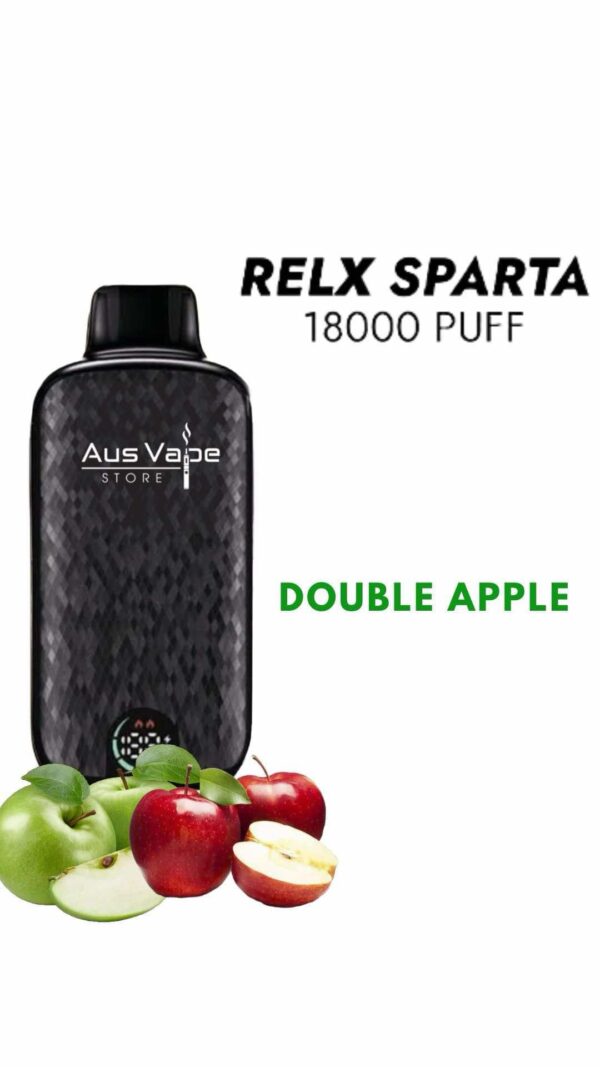 RELX SPARTA - DOUBLE APPLE - 18.000 PUFFS